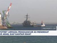 Video: Potret Armada Penghancur AS Mendekat ke Arab, Siap Hantam Iran?