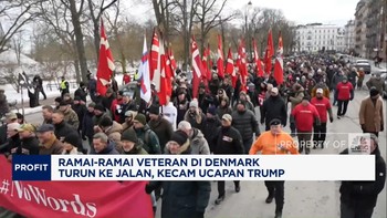 Video: Kecam Ucapan Trump, Veteran di Denmark Turun ke Jalan