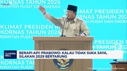 Video:Berapi-api! Prabowo: Kalau Tak Suka Saya, Silakan 2029 Bertarung
