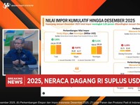 Video: Desember 2025, RI Surplus Neraca Dagang USD 2,52 Miliar
