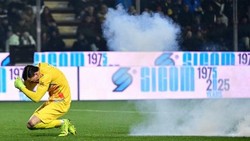 Emil Audero Ungkap Kondisinya Usai Terkena Ledakan Flare dari Fan Inter