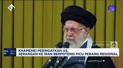 Video: Khamenei Peringatkan AS, Serangan ke Iran Picu Perang Regional