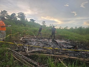 Dugaan Karyawan Perusahaan Sawit Bakar 50 Rumah Tani gegara Sengketa Lahan