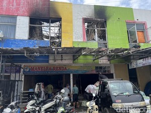 Korban Kebakaran Cipadu Tangsel Selamatkan Dagangan untuk Dijual Lagi