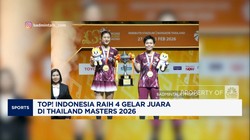 Video: Top! Indonesia Raih 4 Gelar Juara di Thailand Masters 2026