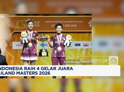 Video: Top! Indonesia Raih 4 Gelar Juara di Thailand Masters 2026