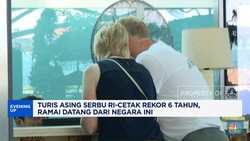 Video: Turis Asing Serbu RI-Cetak Rekor 6 Tahun
