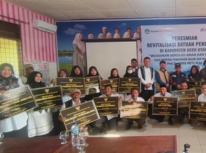 Mendikdasmen Resmikan Sekolah Hasil Revitalisasi di Aceh