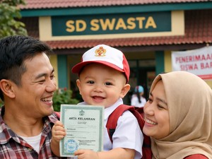 Ketika Bayi Mendaftar Sekolah Dasar