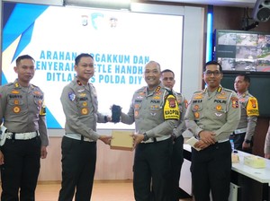 ETLE Mobile Handheld Mulai Dioperasikan di Wilayah Polda DIY