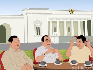 Lima Jam Prabowo Bersama Oposisi