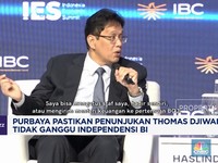 Purbaya: Penunjukan Thomas Djiwandono Tidak Ganggu Independensi BI