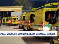 Video: Rafah Kembali Dibuka, Ratusan Warga Gaza Dievakuasi ke Mesir