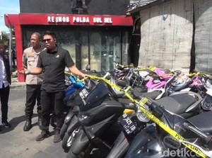 4 Residivis Curanmor Lintas Daerah di Sulsel Ditangkap, 35 Motor Disita