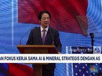 Video: Taiwan Fokus Kerja Sama AI & Mineral Strategis Dengan AS