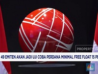 Video: 49 Emiten Akan Jadi Uji Coba Perdana Free Float 15%