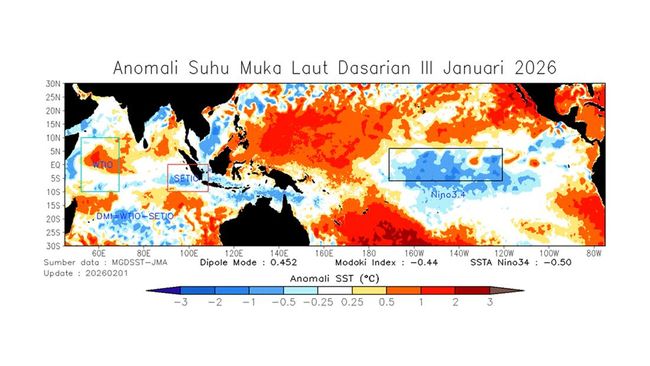 La Nina Masih Landa RI, Simak Analisis Curah-Musim Hujan Terbaru BMKG