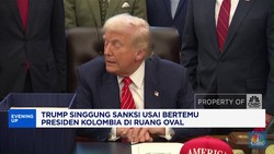 Video: Trump Singgung Sanksi Usai Bertemu Presiden Kolombia 