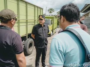 Optimalkan PAD, Bupati Karangasem Sidak Portal Pajak Galian C di Rendang