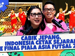 Cabik Jepang, Indonesia Cetak Sejarah ke Final Piala Asia Futsal 2026