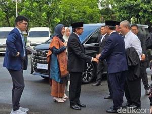 Juda Agung Tiba di Istana Jelang Pelantikan Wamenkeu