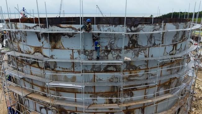 PSN Wanam Dikebut, Progres Dermaga dan Tangki BBM Capai 70%