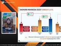 Video: Pertumbuhan Ekonomi RI Tahun 2025 Capai 5,11% (yoy)