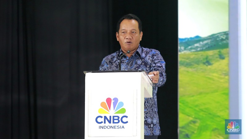 CNBC Indonesia menggelar Energy Outlook 2026 untuk membahas kebijakan energi Indonesia bersama regulator, pelaku usaha, analis, dan Dewan Energi Nasional yang berlangsung di Jakarta, Kamis (5/2/2026). (CNBC Indonesia/Muhammad Sabki)