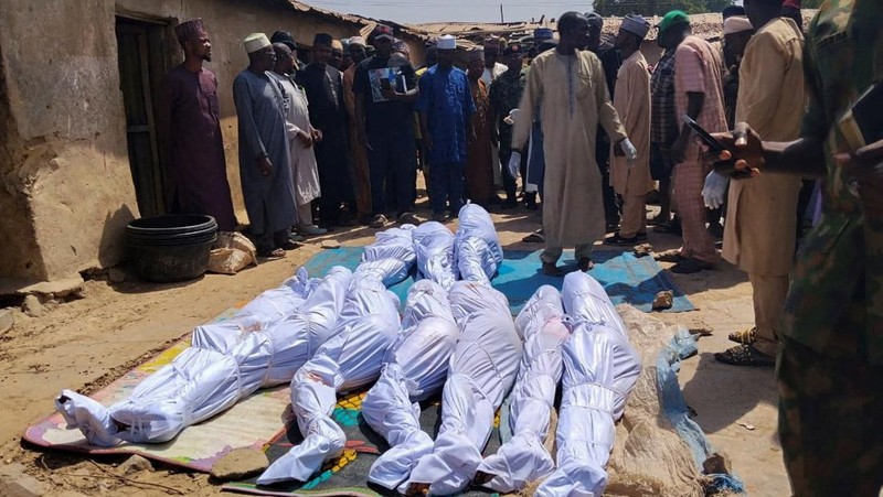 Puluhan orang tewas akibat serangan bersenjata semalam di Nigeria utara, Rabu (4/2/2026). (REUTERS/Oluseyi Dasilva)