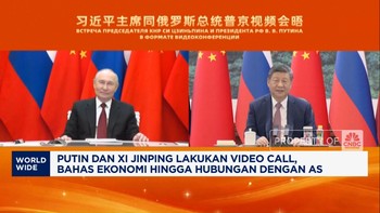 Video: Putin & Xi Jinping Video Call, Bahas Ekonomi hingga AS