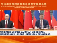 Video: Putin & Xi Jinping Video Call, Bahas Ekonomi hingga AS