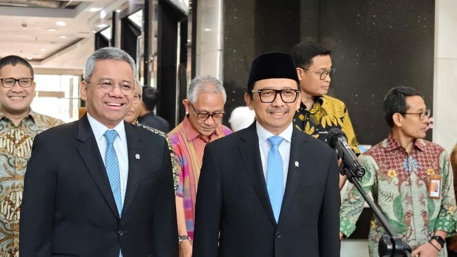 Wamenkeu Juda Agung. (CNBC Indonesia/Zhawa Madjid)