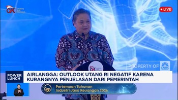 Video: Airlangga: Outlook Utang RI Negatif Karena Kurang Penjelasan