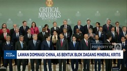 Video: Lawan Dominasi China, AS Bentuk Blok Dagang Mineral Kritis