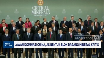 Video: Lawan Dominasi China, AS Bentuk Blok Dagang Mineral Kritis