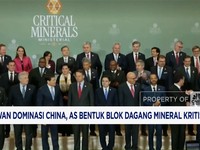 Video: Lawan Dominasi China, AS Bentuk Blok Dagang Mineral Kritis