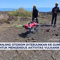 Video: Robot Anjing Otonom Diterjunkan ke Gunung Etna