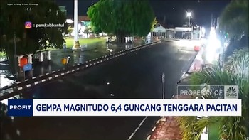 Video: Gempa Magnitudo 6,4 Guncang Pacitan, Terasa Hingga Cirebon