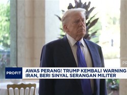 Video: Trump Kembali Warning Iran, Beri Sinyal Serangan Militer