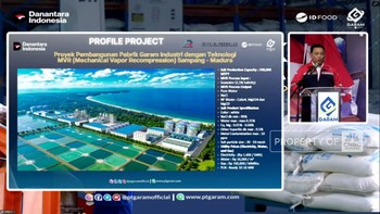 Video: Danantara Resmikan Fasilitas  Pabrik Garam dan Pabrik MVR