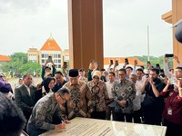 Dukung Pendidikan, PTPP Perkuat Infrastruktur UPN Veteran Jawa Timur