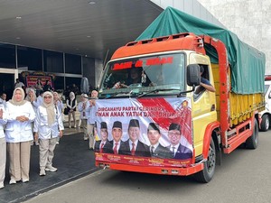 Rayakan HUT Ke-18, Gerindra Bagikan Ribuan Sembako hingga Bibit Pohon