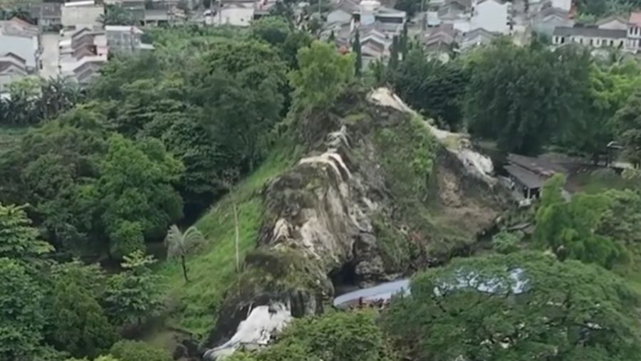 Gunung Nyungcung. (Instagram/badan.geologi)