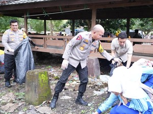 Tindak Lanjut Arahan Presiden, Kapolda Pimpin Bersih-bersih di Banten Lama