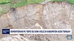Video: Kementerian PU Tepis Isu Sink Hole Yang Muncul di  Aceh Tengah