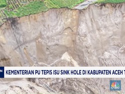 Video: Kementerian PU Tepis Isu Sink Hole Yang Muncul di  Aceh Tengah