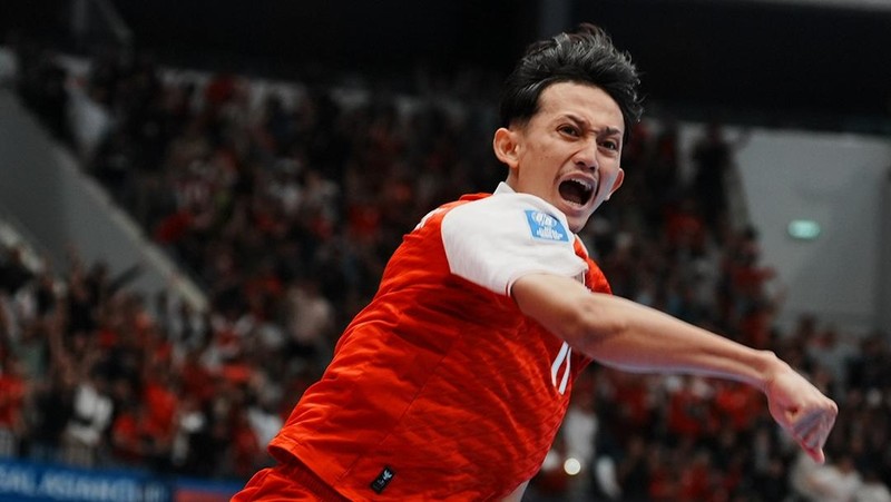 Laga babak semifinal Piala Asia Futsal 2026 antara TImnas Indonesia melawan Timnas Jepang di Indonesia Arena, Jakarta, Kamis (5/2/2026). (Instagram/timnasfutsal)