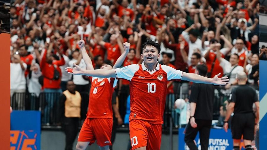 Laga babak semifinal Piala Asia Futsal 2026 antara TImnas Indonesia melawan Timnas Jepang di Indonesia Arena, Jakarta, Kamis (5/2/2026). (Instagram/timnasfutsal)