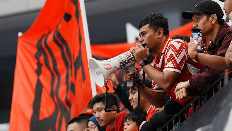 Laga babak semifinal Piala Asia Futsal 2026 antara TImnas Indonesia melawan Timnas Jepang di Indonesia Arena, Jakarta, Kamis (5/2/2026). (Instagram/timnasfutsal)