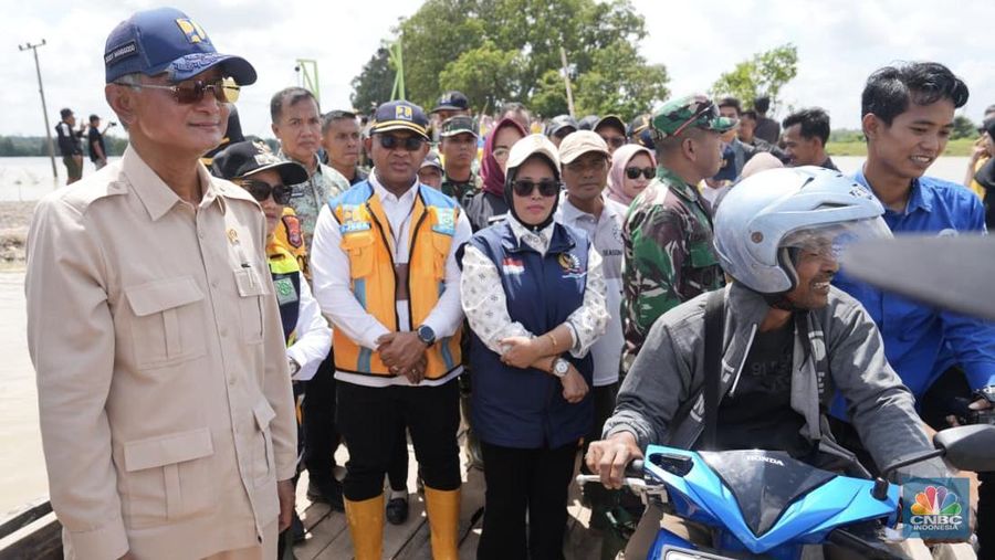 Menteri PU, Dody Purwagandhi Instruksikan Jajarannya Bergerak Cepat Tindaklanjuti Arahan Presiden, Jembatan Way Bungur Lampung Timur Jadi Prioritas Penanganan, (Dok. Kementerian PU)